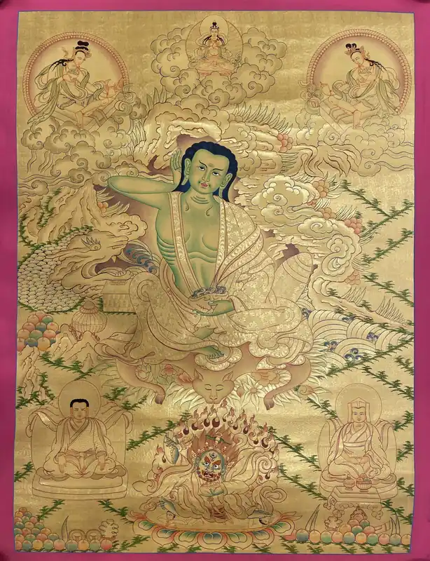 Rituel Thangka de Milarepa
