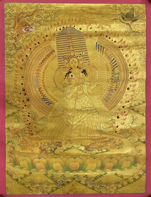 Thangka de Sitatapatra