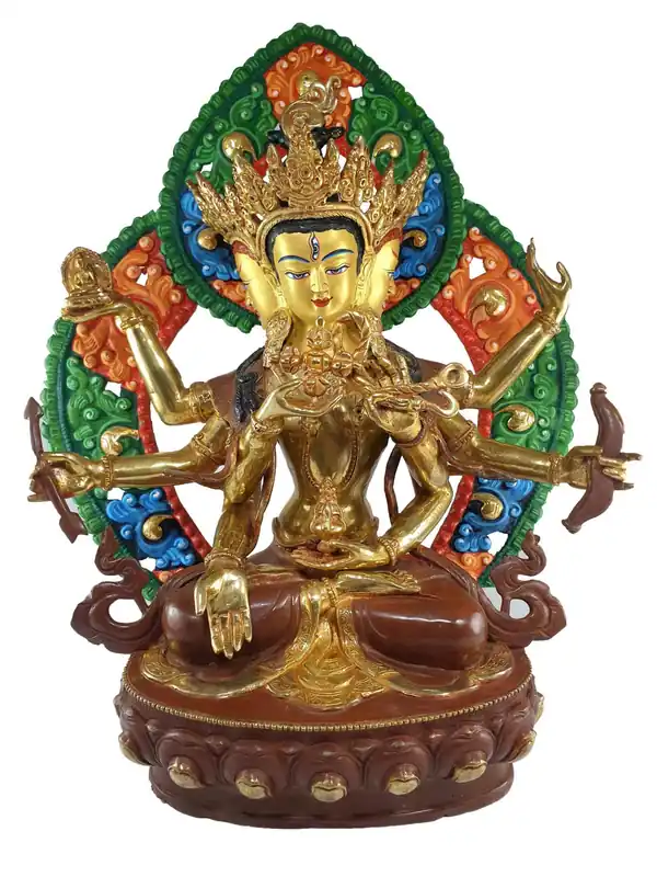 Statue de Namgyalma de style traditionnel