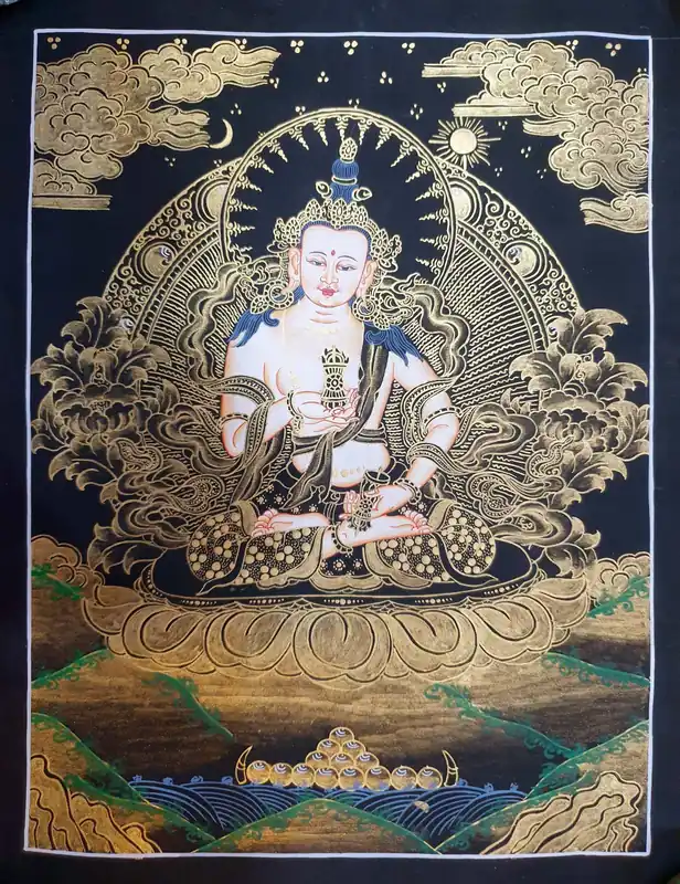 Vajrasattva Handmade Thangka