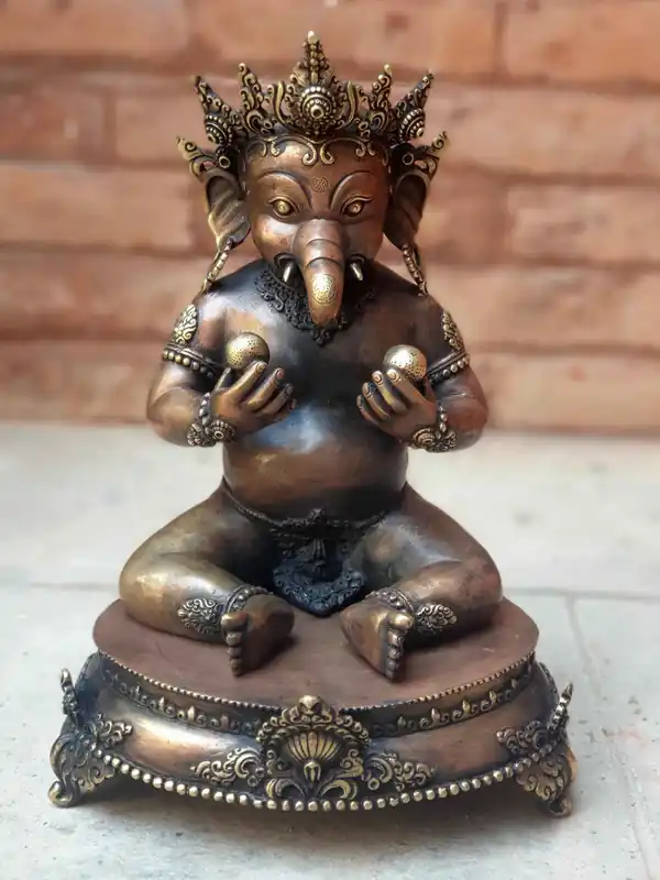 Statue rituelle de Ganesh