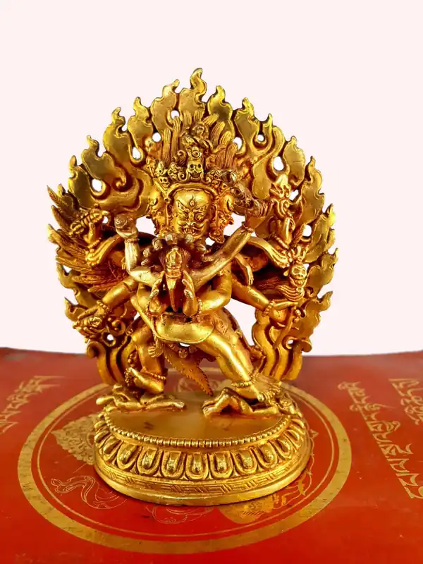 Statue miniature de Vajrakilaya