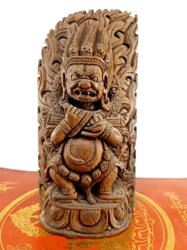 Statue rituelle de Mahakala