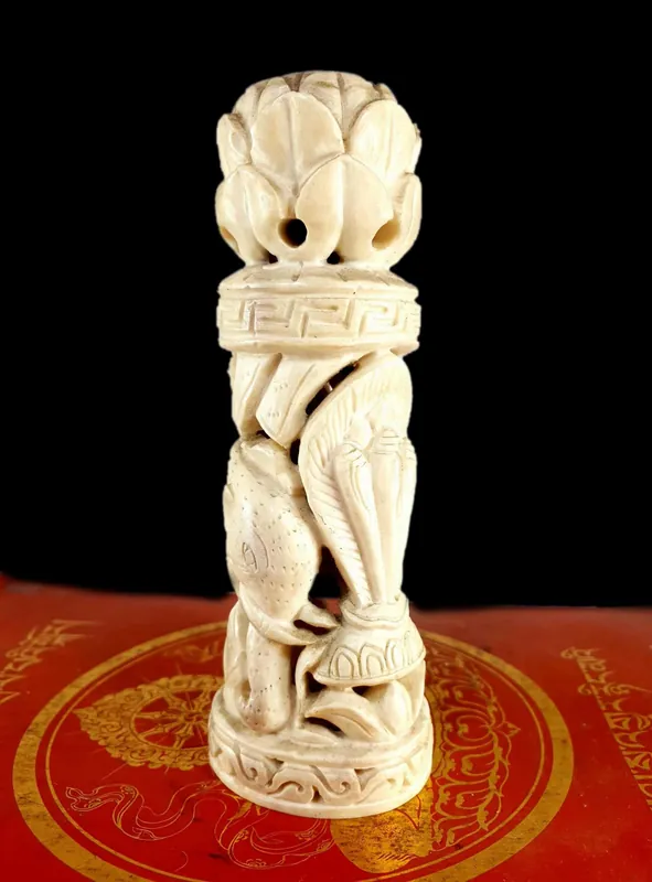 Timbre tibétain avec Tri Ratna