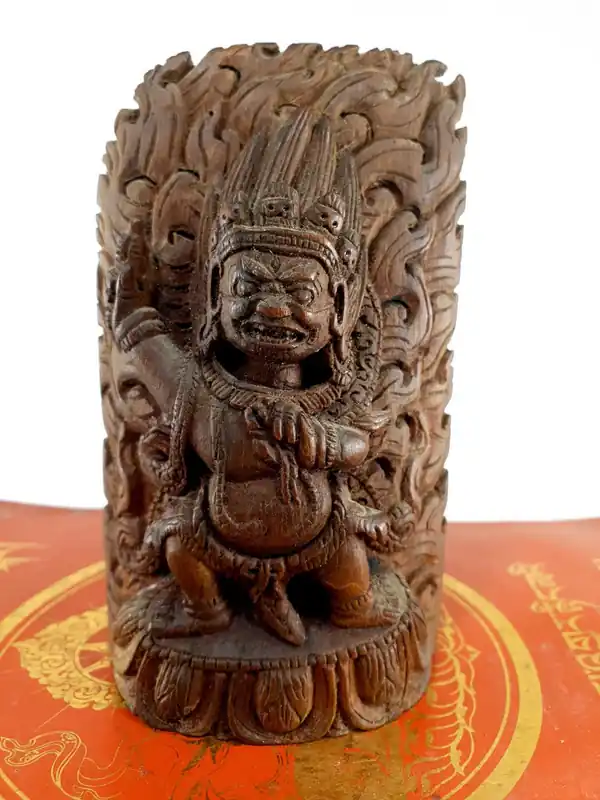 Statue de Mahakala de 11 cm