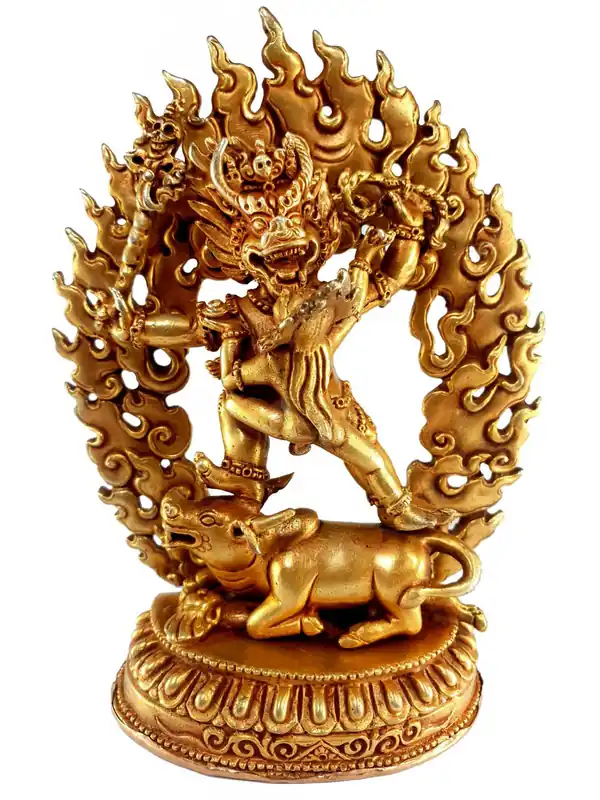 Statue traditionnelle de Yamantaka