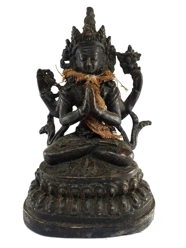Statue rituelle de Chenrezig