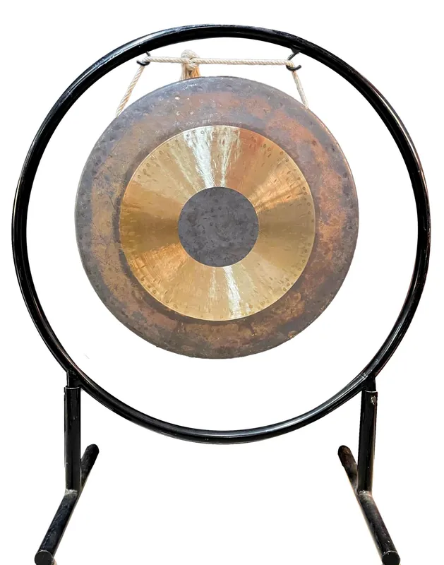 50 cm Gong avec support