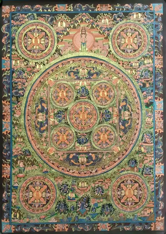 Mandala traditionnel de l’art bouddhiste