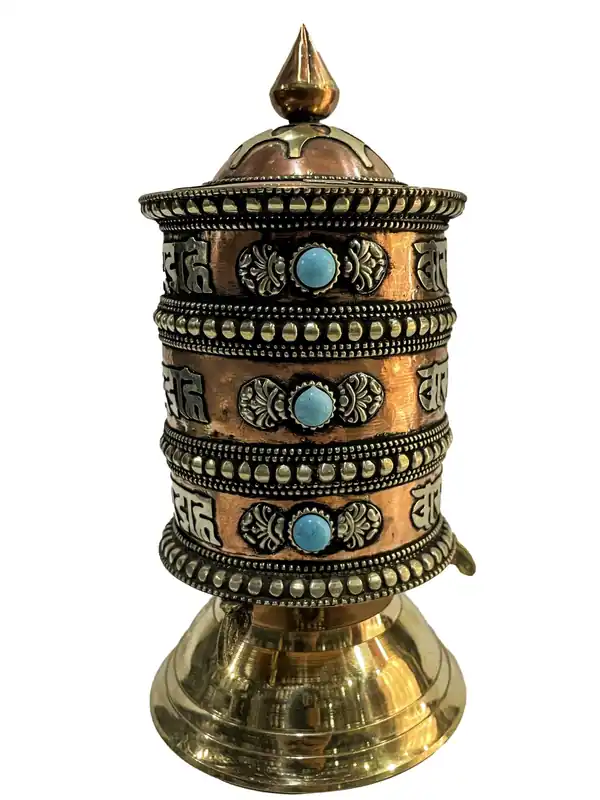 22 cm Table Prayer Wheel