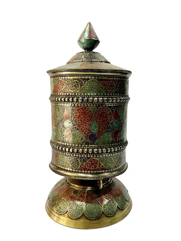 24 Prayer Wheel with Mantra