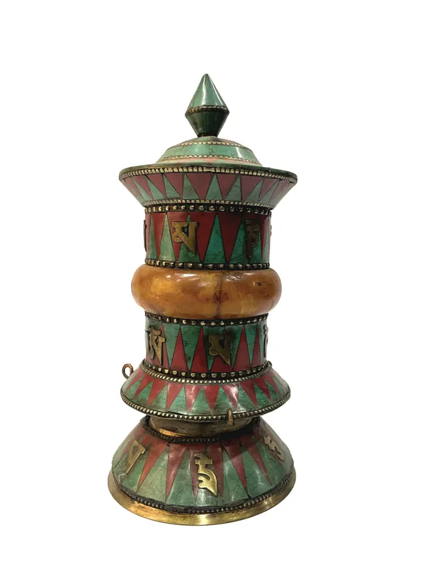23cm Tibetan Prayer Wheel