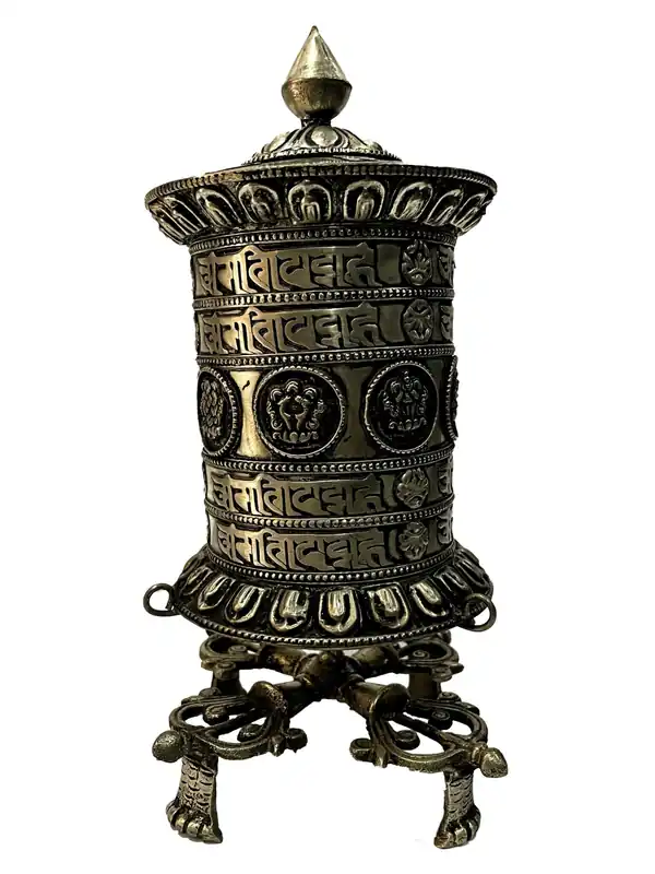 25cm Prayer Wheel with Mantra