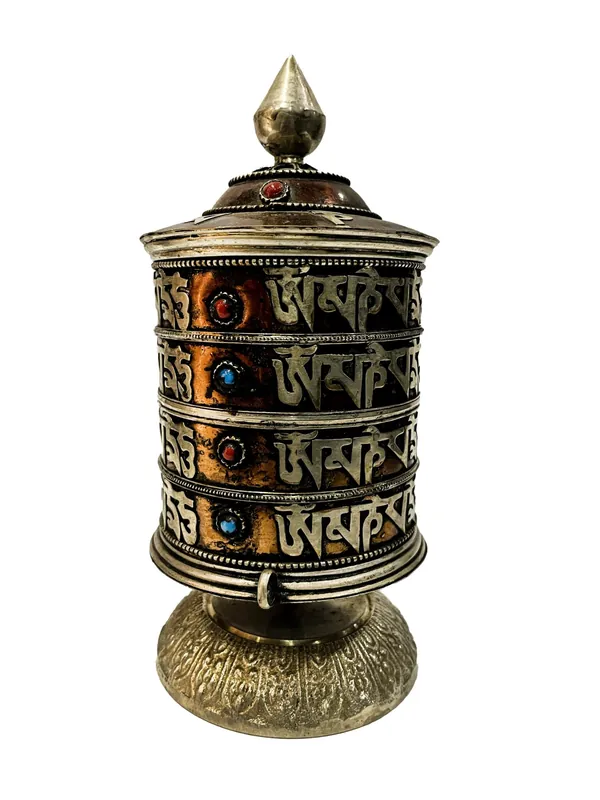 20 cm Traditional Prayer Wheel
