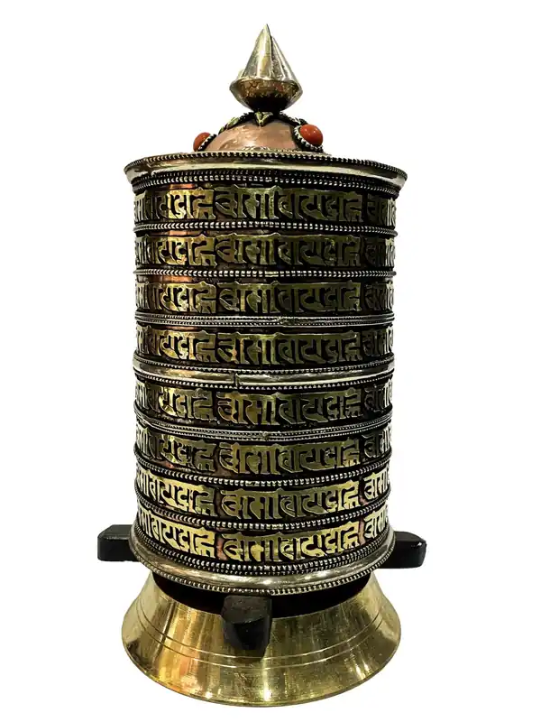 26 cm Traditional Prayer Wheel