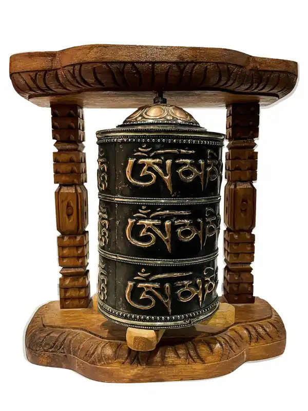 33 cm Traditional Prayer Wheel