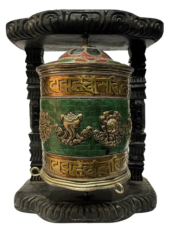 27 cm Tibetan Prayer Wheel