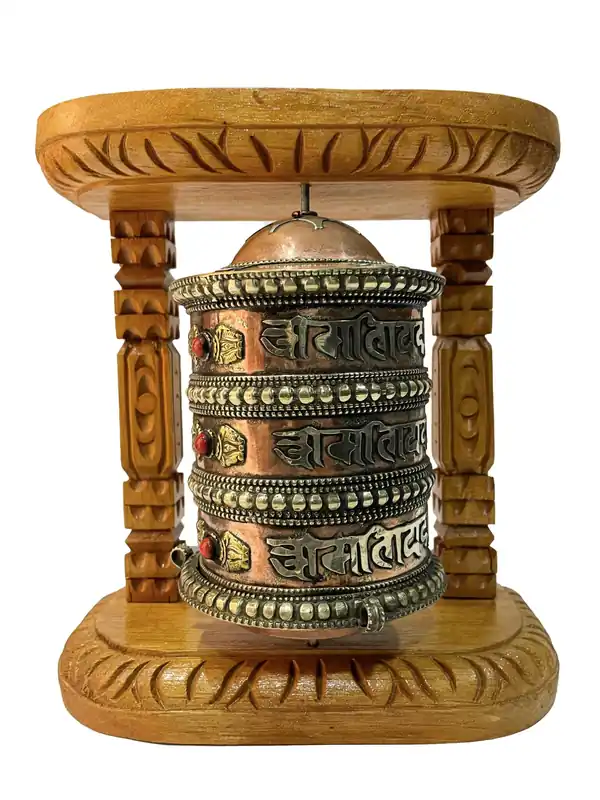 21 cm Tibetan Prayer Wheel