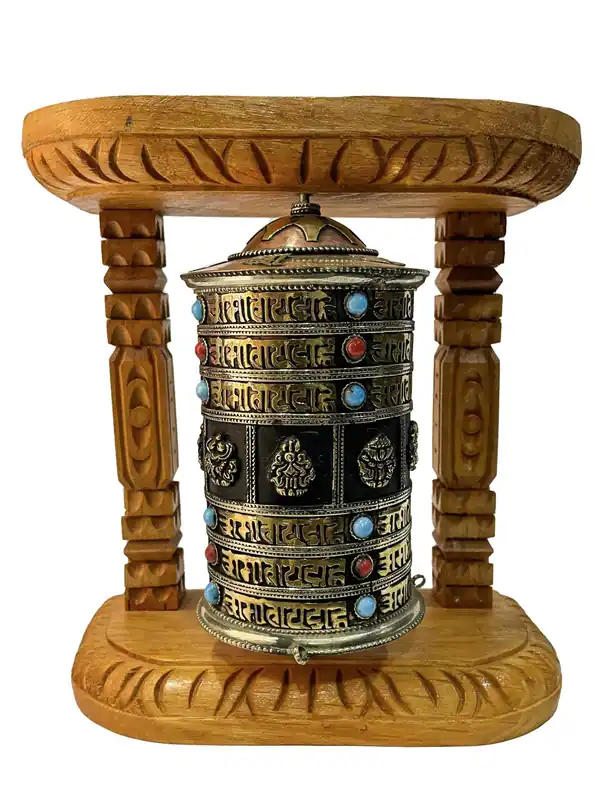 21 cm Traditional Prayer Wheel