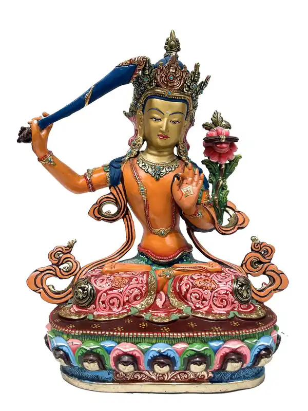 Statue rituelle de Manjushri