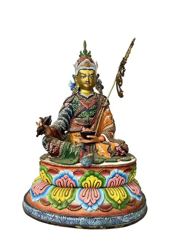 Statue traditionnelle de Guru Rinpoche