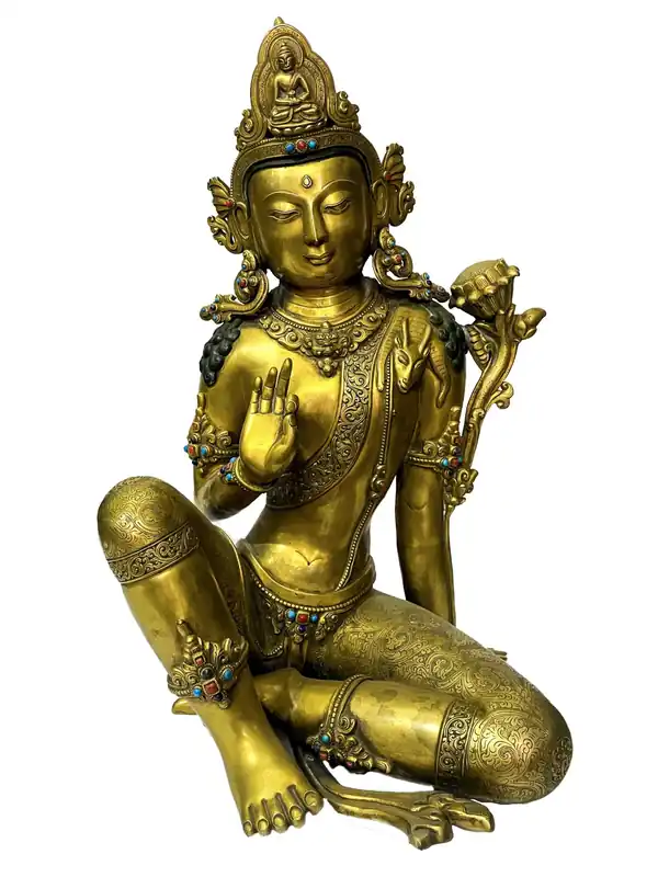 Statue du Bodhisattva Bouddha Amitabha