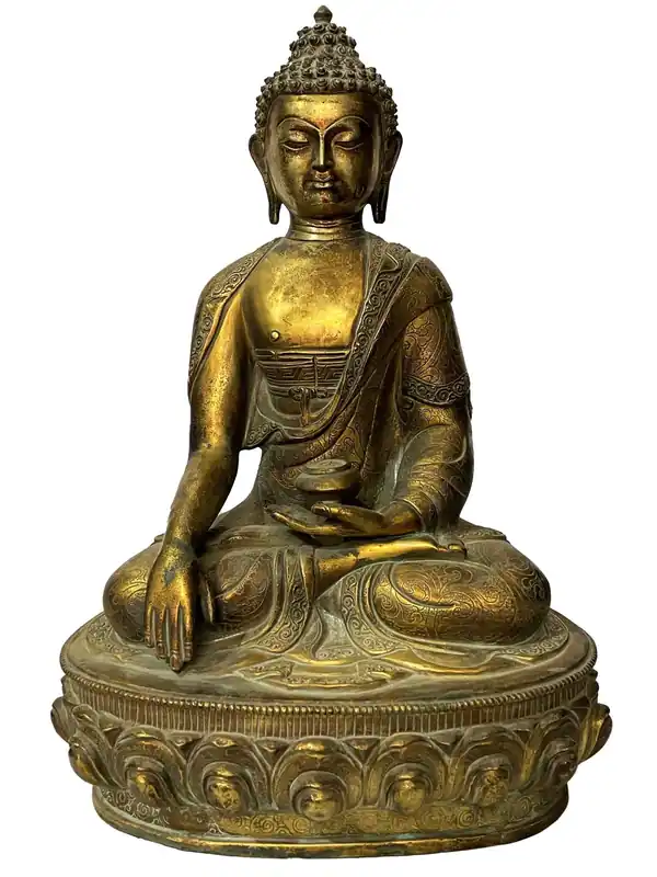Statue du Bouddha Gautama Shakyamuni – Bouddha de l’Éveil