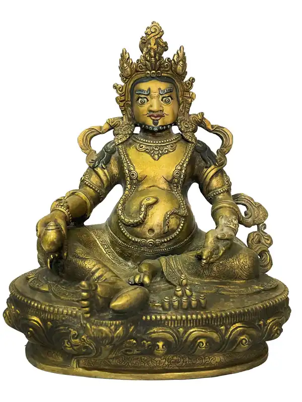 Divinité bouddhiste de la richesse – Statue de Jambhala