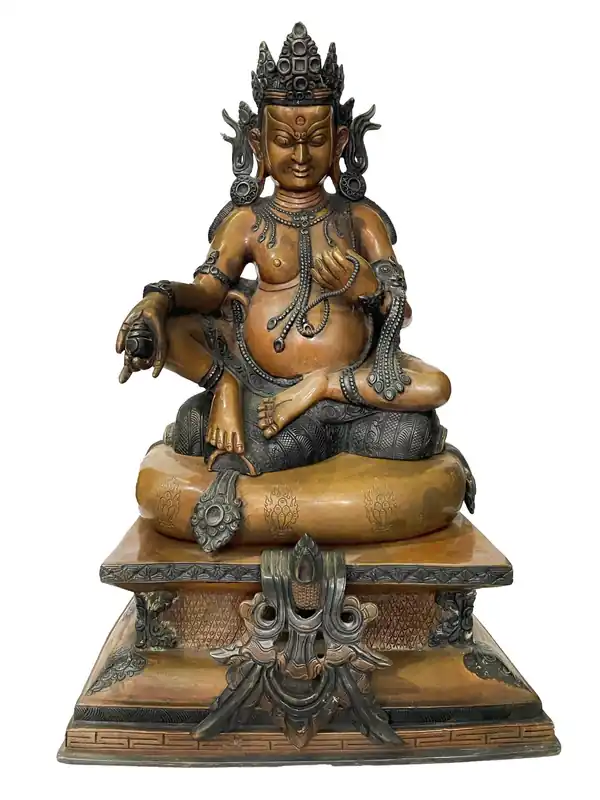 Divinité tibétaine de la richesse – Statue de Jambhala