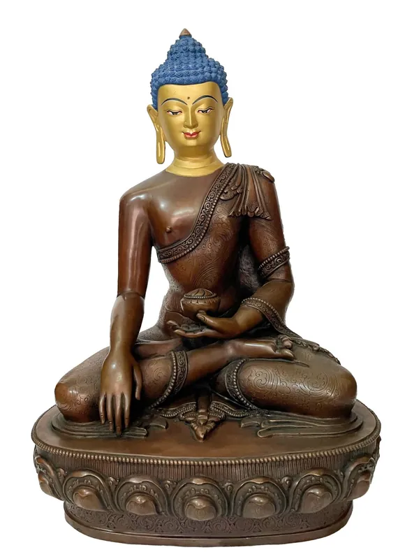 Statue traditionnelle de Gautama Bouddha