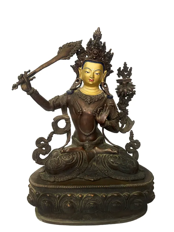 Statue de Manjushri – Sagesse Infinie