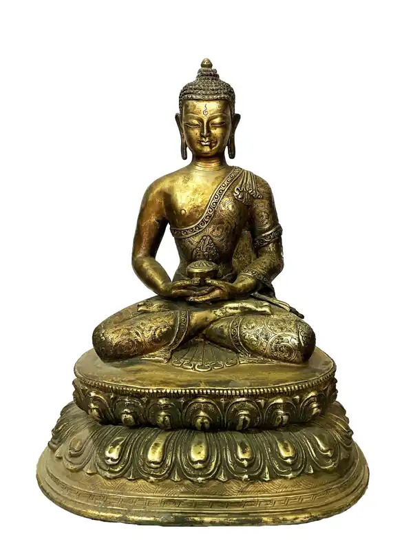 Statue d’Amitabha Bouddha – Bodhisattva bouddhiste