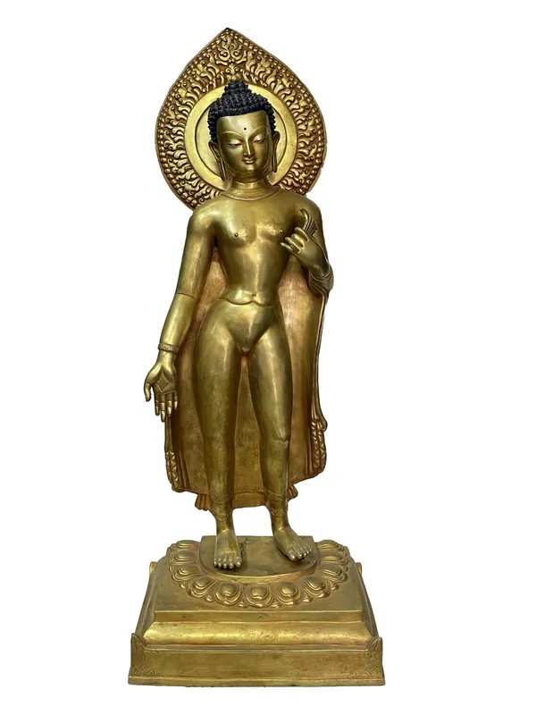 Statue du Bouddha Dipankara faite à la main