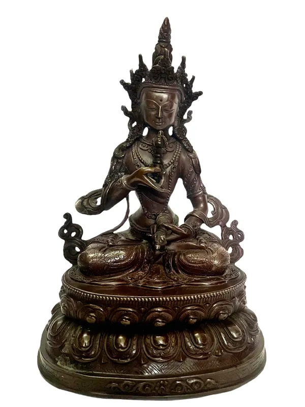 Statue traditionnelle de Vajrasattva – Dorje Sempa