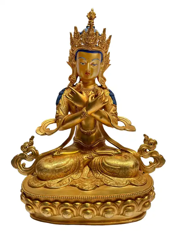 Statue traditionnelle de Vajradhara – Bouddha primordial
