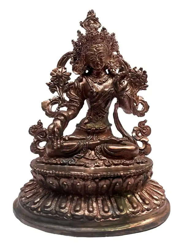 Statue de Tara Blanche – Une Mère Bodhisattva Féminine