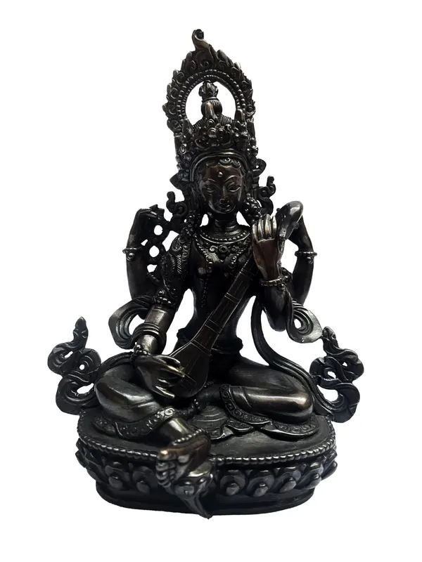 Saraswati – Statue bouddhiste de Yangchen Drolma