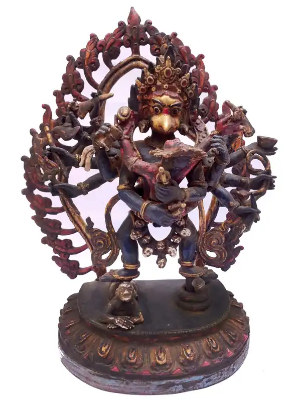 Statue tibétaine de Garuda