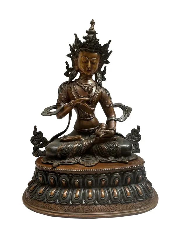 Statue tibétaine de Vajrasattva – Le Grand Purificateur