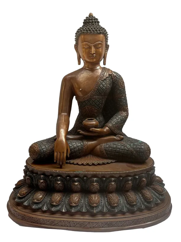 Statue traditionnelle de Shakyamuni – Bouddha de l’Éveil