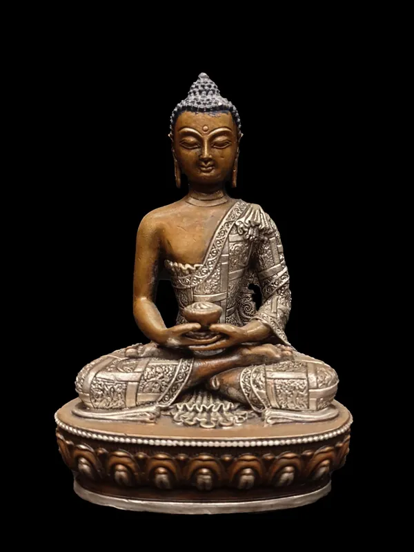 Statue d’Amitabha Bouddha – Bouddha de la Lumière Infinie
