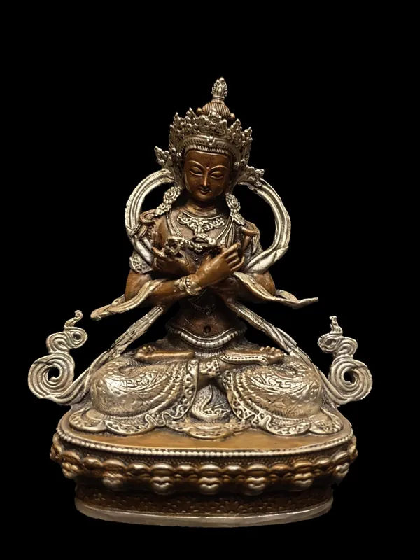 Statue du Vajradhara tibétain – Bouddha primordial