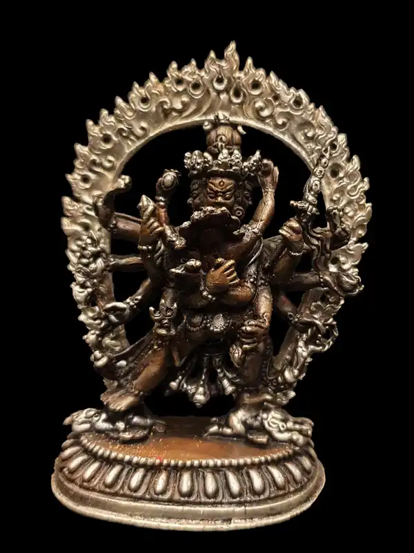 Statue traditionnelle de Kalachakra