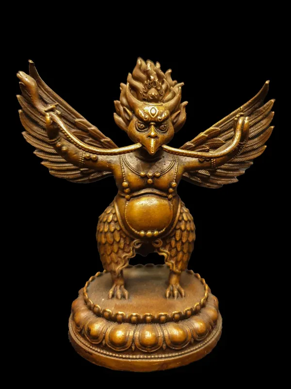 Statue de Garuda tibétain