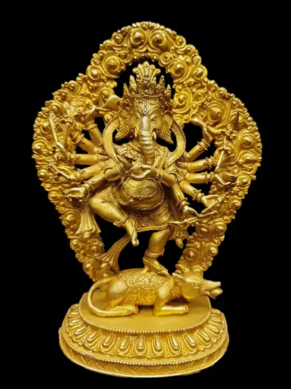 Statue de Ganapati faite à la main