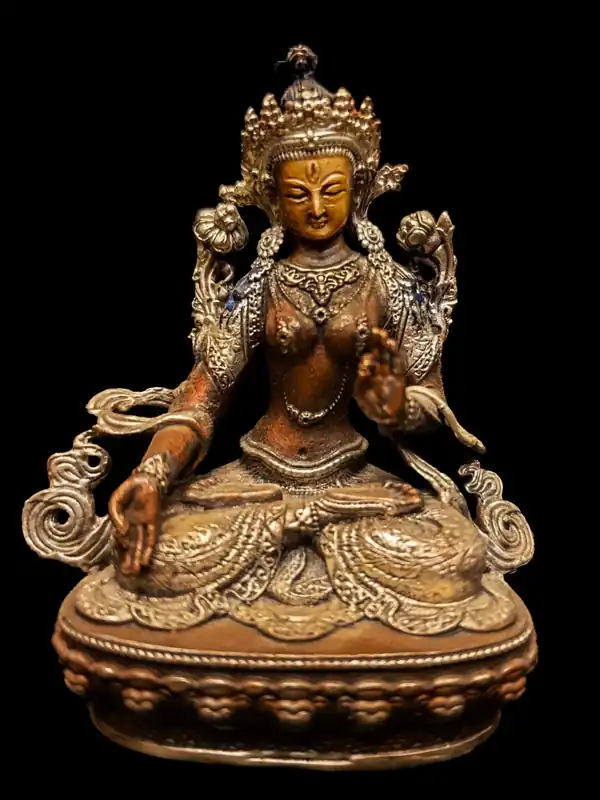 Statue de Tara Blanche – Divinité de la Compassion