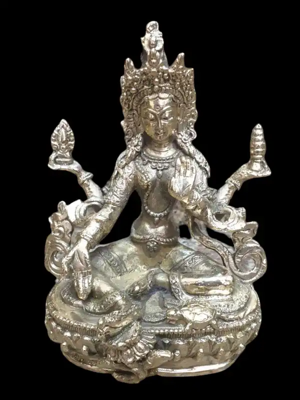Statue traditionnelle népalaise de Lakshmi