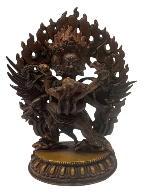 Statue faite à la main de Vajrakilaya