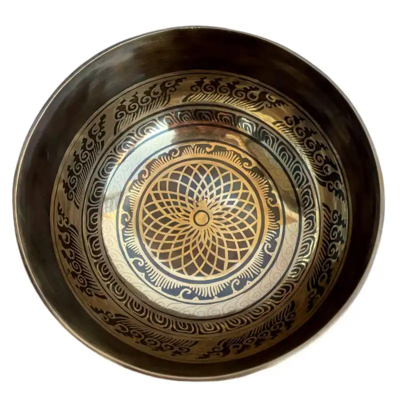Bol chantant avec double dorje