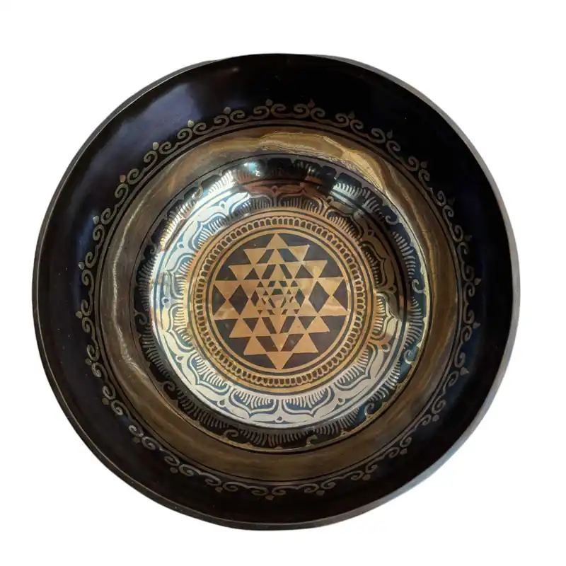Bol chantant avec Sri Yantra